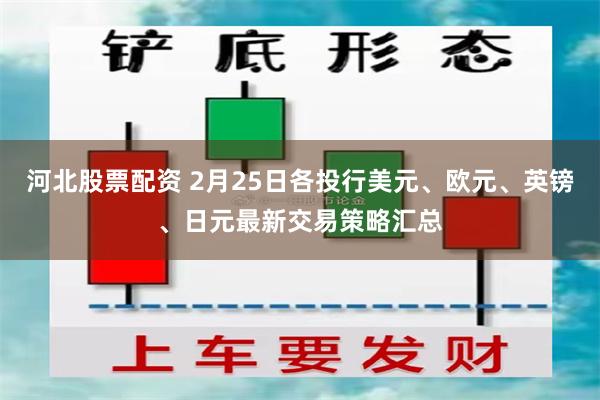 河北股票配资 2月25日各投行美元、欧元、英镑、日元最新交易策略汇总