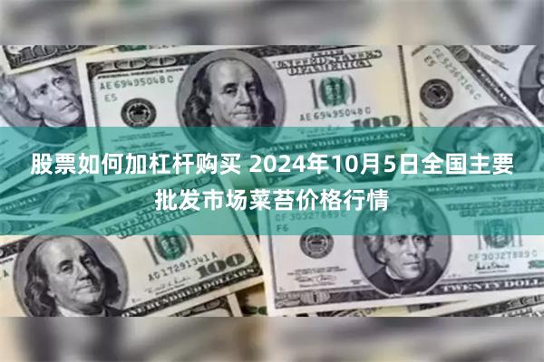 股票如何加杠杆购买 2024年10月5日全国主要批发市场菜苔价格行情